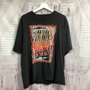 Vintage James Harvest Vikings Design T-shirt